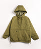Half zip big silhouette Parka