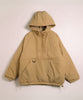 Half zip big silhouette Parka