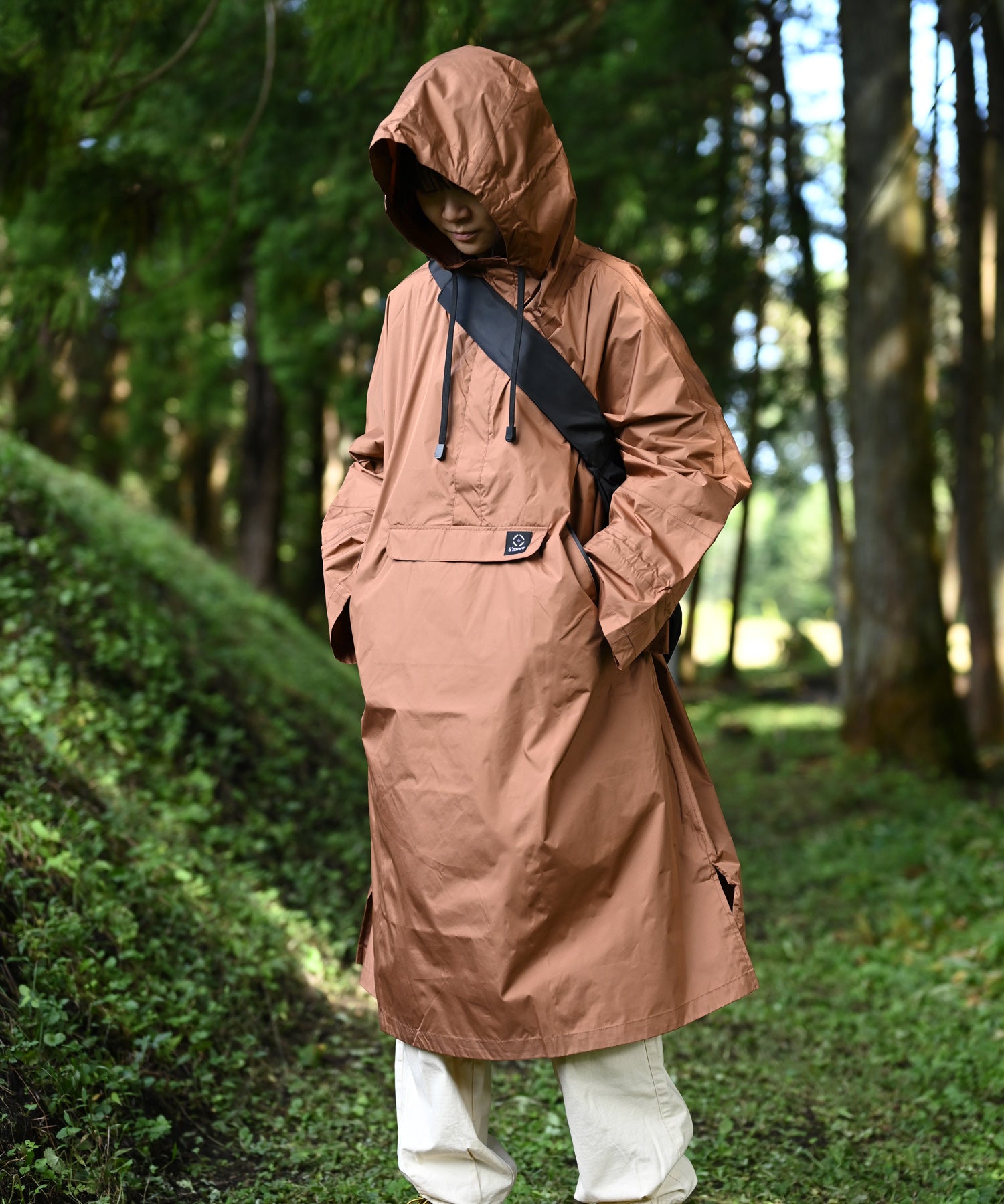 【春応援第二弾 20％OFF　開催期間:3/1～4/3】PULLOVER LONG RAIN COAT