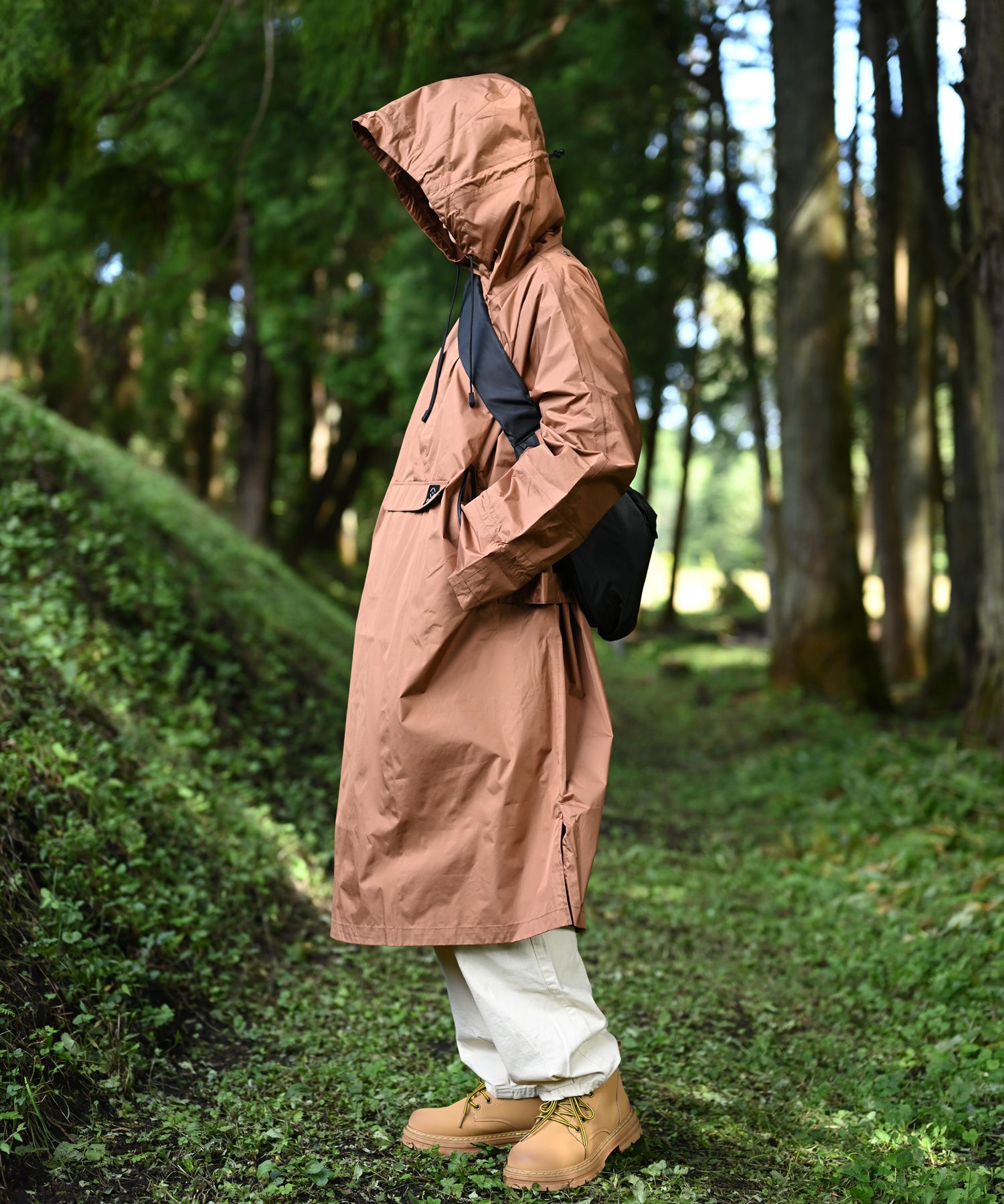 【春応援第二弾 20％OFF　開催期間:3/1～4/3】PULLOVER LONG RAIN COAT