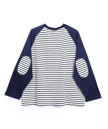 Raglan sleeve border L/S T-shirt ラグランスリーブボーダーロング 