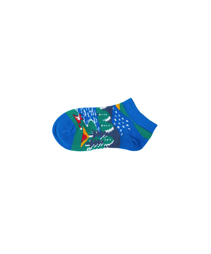 Forest Animal Pack Socks 3P Kids（Pattern B） フォレストアニマルパックソックス 3足セット キッズ（柄 B）
