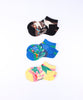Forest Animal Pack Socks 3P Kids（Pattern B） フォレストアニマルパックソックス 3足セット（柄 B）