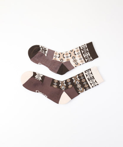 Nordic Pile Sole High Socks　ノルディックパイル底ハイソックス