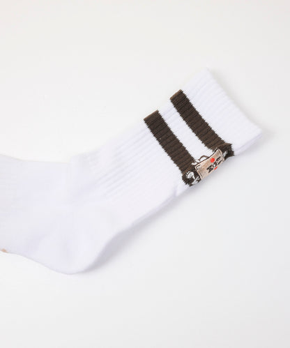 Campfire Character Embroidery Socks 　キャラクター刺繍ソックス