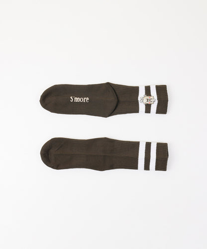 Campfire Character Embroidery Socks 　キャラクター刺繍ソックス