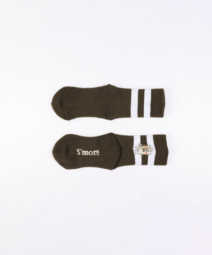 キャラクター刺繍ソックス　Campfire Character Embroidery Socks  kids