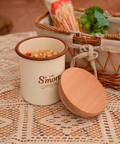 New!! café s'more canister