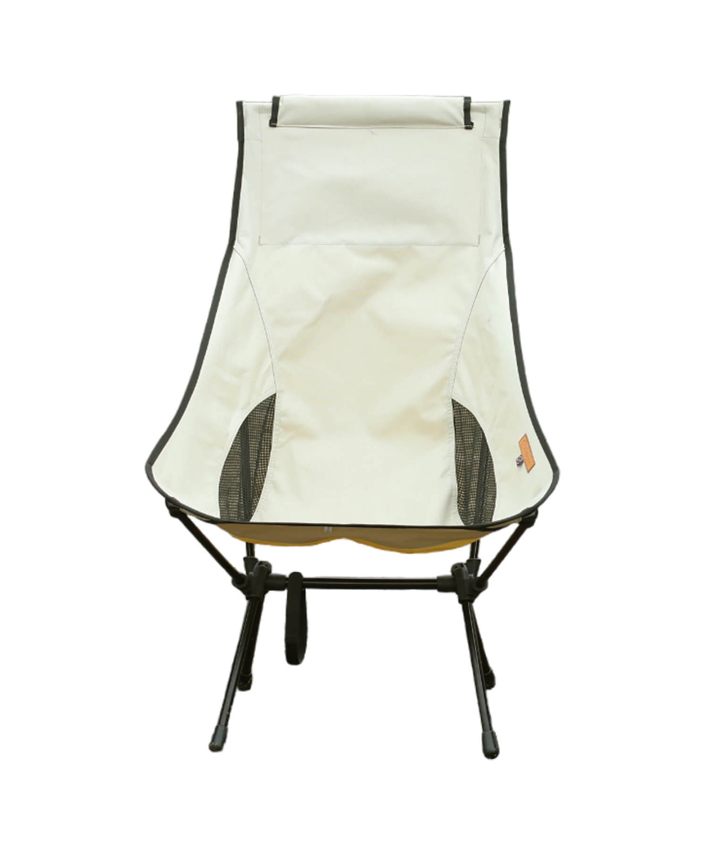 【 Alumi High-back Chair 】アルミハイバックチェア 深い座面で体にフィット