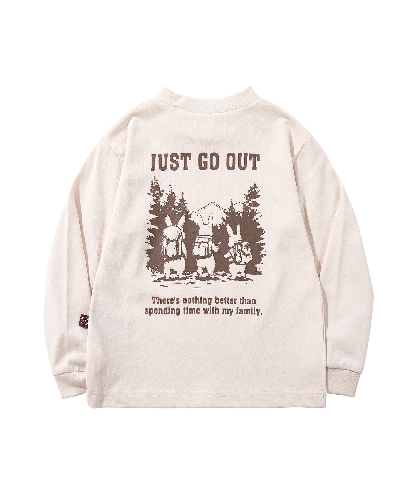 S'more  Just Go Out L/S Tee ジャストゴーアウトロングスリーブTシャツ KIDS