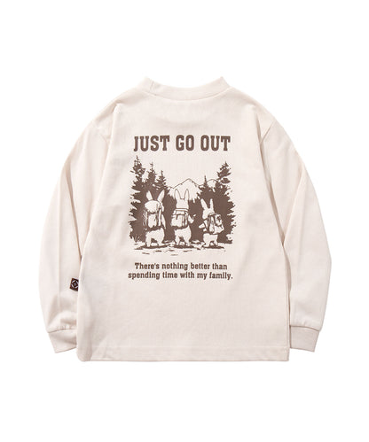 S'more  Just Go Out L/S Tee ジャストゴーアウトロングスリーブTシャツ KIDS
