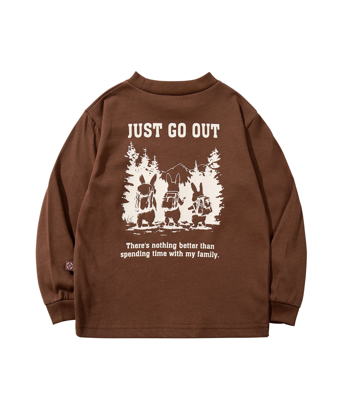 S'more  Just Go Out L/S Tee ジャストゴーアウトロングスリーブTシャツ KIDS