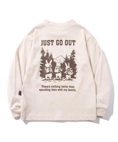S'more  Just Go Out L/S Tee ジャストゴーアウトロングスリーブTシャツ KIDS