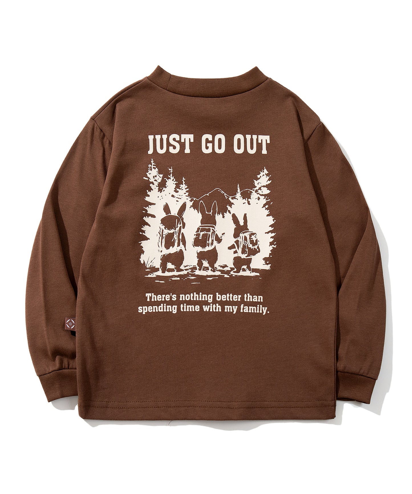 S'more  Just Go Out L/S Tee ジャストゴーアウトロングスリーブTシャツ KIDS