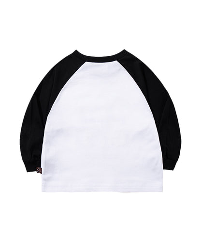 S'more　Campfire Treat Raglan KIDS Tee キャンプファイヤートリートラグランロングスリーブTシャツ