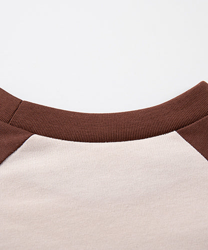 S'more　Campfire Treat Raglan KIDS Tee キャンプファイヤートリートラグランロングスリーブTシャツ