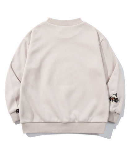 S'more  Campfire Treat Embroidery Sweat キャンプファイヤートリート刺繍スウェット KIDS