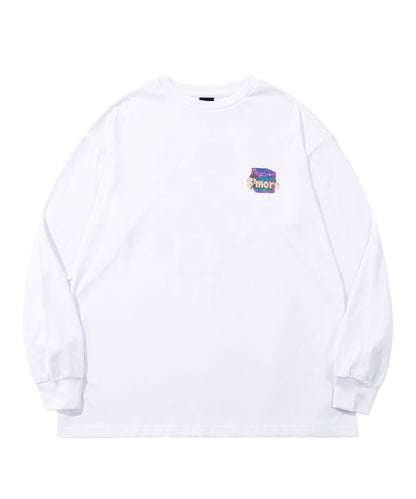 S'more  Pop Color Gear Back Print Tee ポップ配色ギアバックプリントロンTEE　