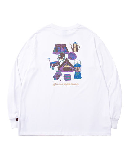 S'more  Pop Color Gear Back Print Tee ポップ配色ギアバックプリントロンTEE　