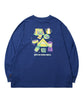 S'more  Pop Color Gear Back Print Tee ポップ配色ギアバックプリントロンTEE　