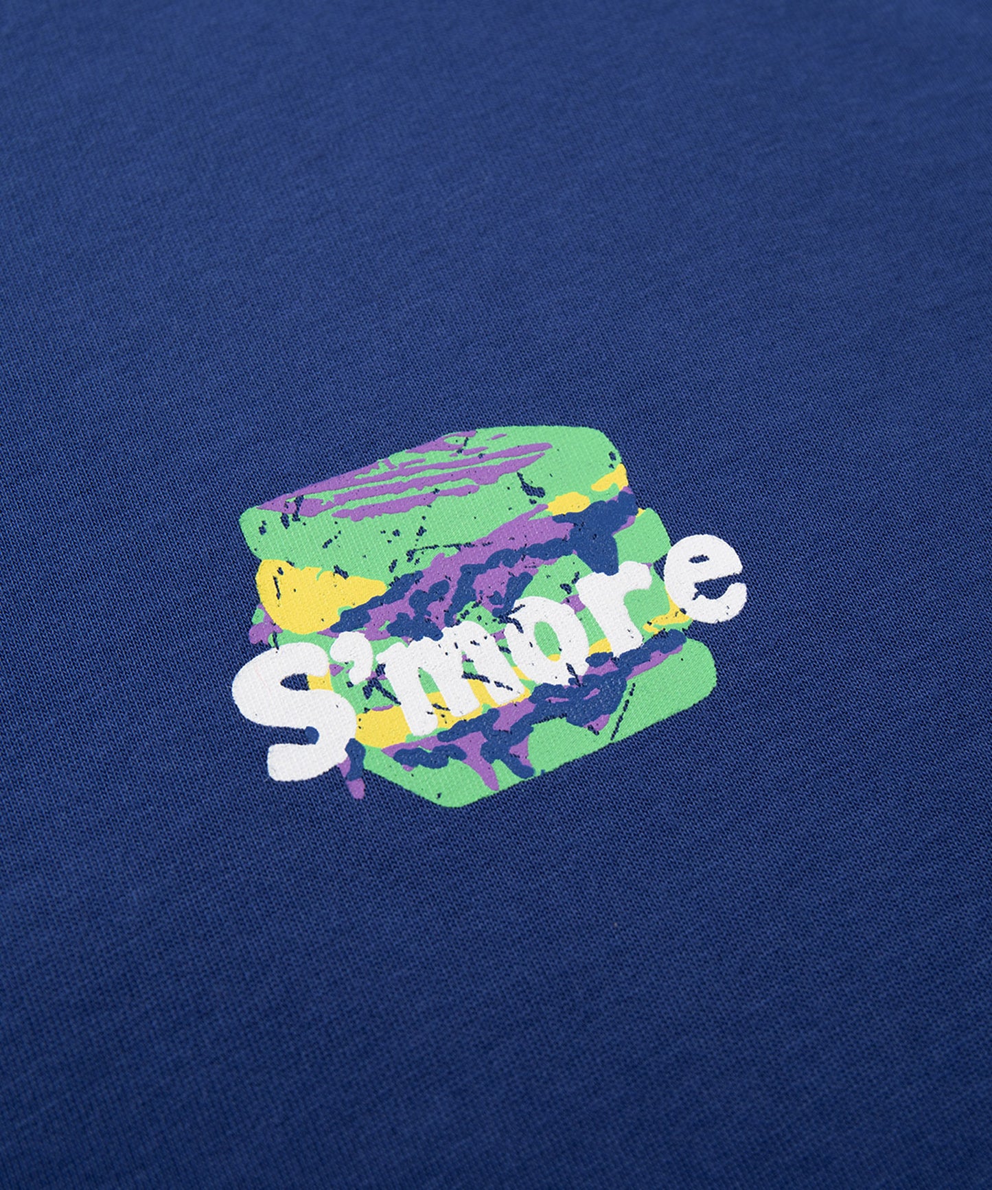 S'more  Pop Color Gear Back Print Tee ポップ配色ギアバックプリントロンTEE　