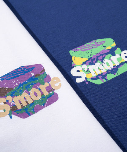 S'more  Pop Color Gear Back Print Tee ポップ配色ギアバックプリントロンTEE　
