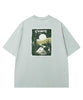 S'more　Solo Camping Bear S/S pt.Tee ソロキャンプの熊プリント半袖Tシャツ