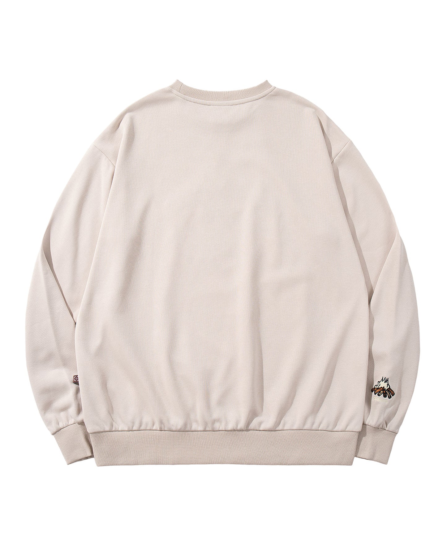 S'more  Campfire Treat Embroidery Sweat キャンプファイヤートリート刺繍スウェット