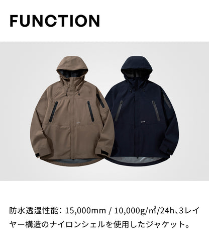 3-layer shell jacket
