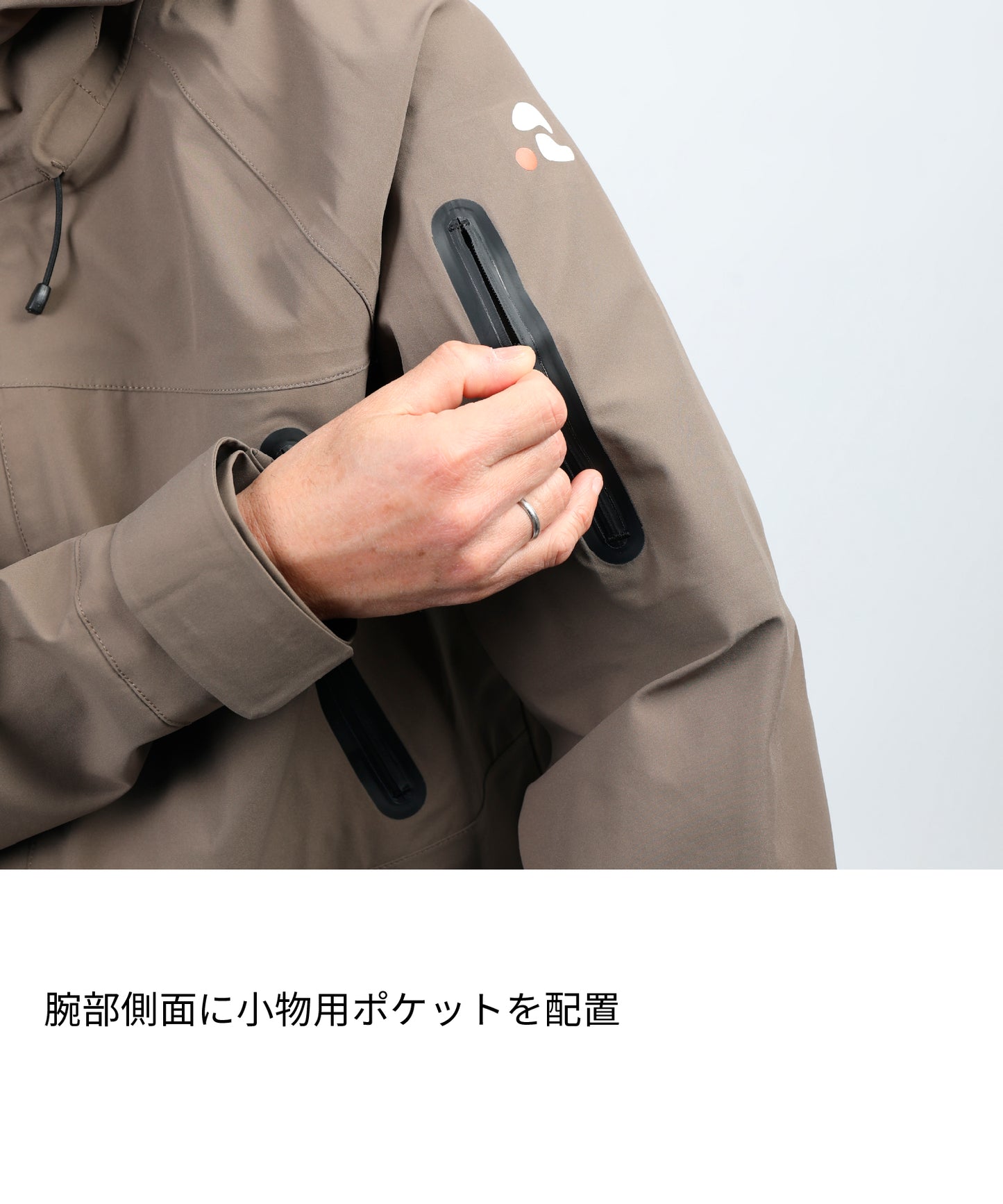 3-layer shell jacket