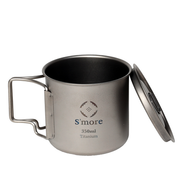Titanium Mug with Lid ( シングルウォール ) 】チタニウムマグリッド
