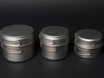 Amazon | S'more(スモア) Titanium Cooker Set キャンプクッカー