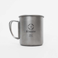 【 Titanium Mug ( シングルウォール ) 】 チタニウムマグ チタンマグカップ 220ml 300ml