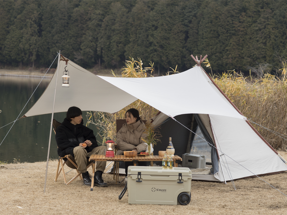 【春応援第二弾 20％OFF　開催期間:3/1～4/3】【 A-Base tent 】Aベーステント ポリエステルテント ソロテント ティピー型個性派