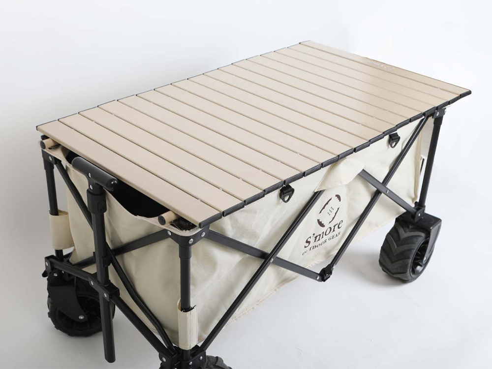 【Aluminum roll wagon table】旧型ワゴン専用のテーブル