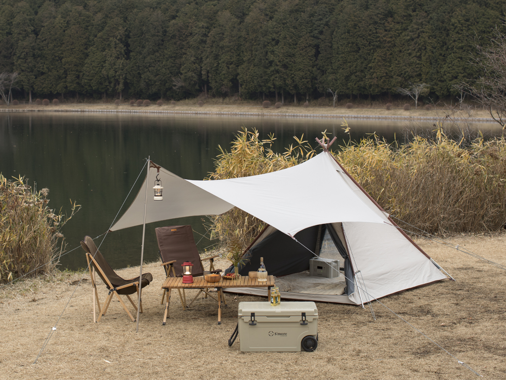 【春応援第二弾 20％OFF　開催期間:3/1～4/3】【 A-Base tent 】Aベーステント ポリエステルテント ソロテント ティピー型個性派