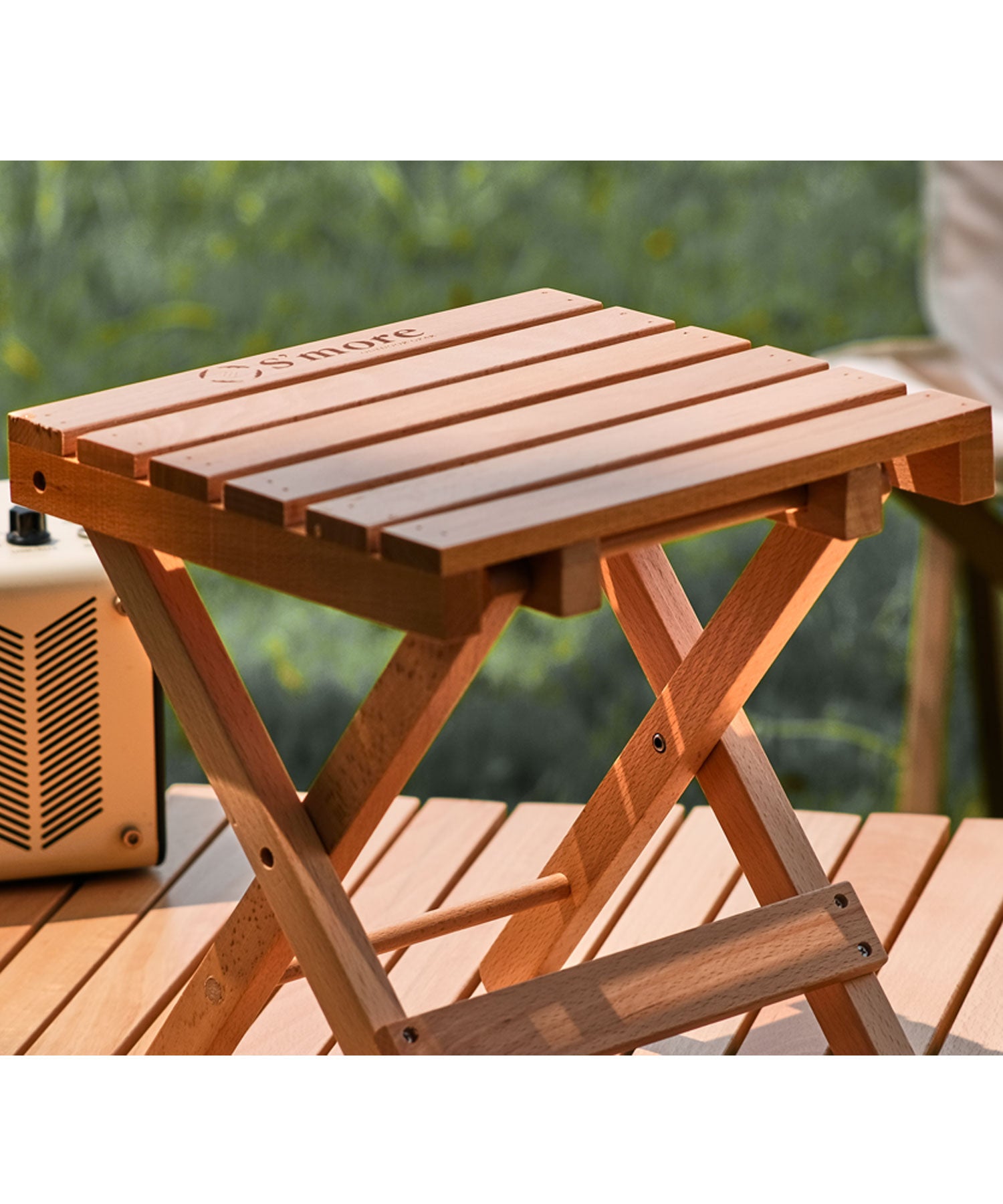 Woodi Folding Stool 】ウッディーフォールディングスツール 折り畳み