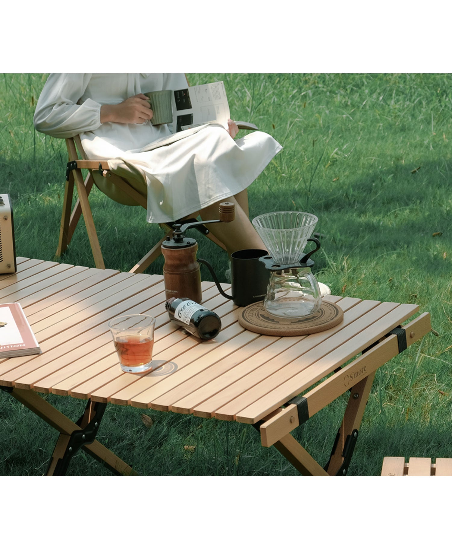 S'more(スモア) Woodi Roll Table キャンプ テーブル ウ