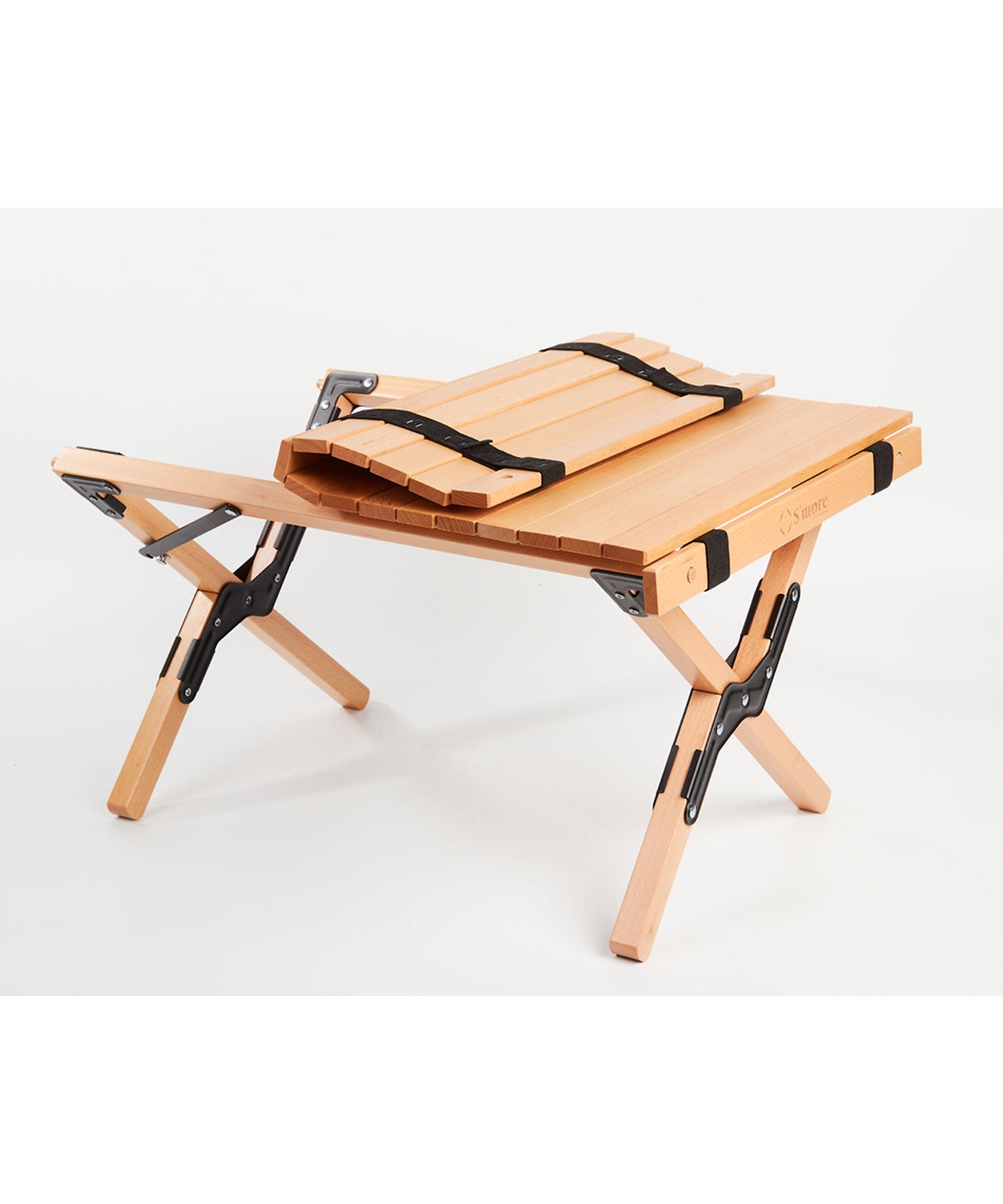 Woodi Roll Table 】ウッディロールテーブル 天板は丸める木製テーブル ...