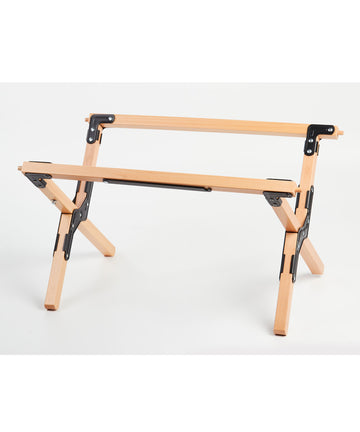 Woodi Roll Table 】ウッディロールテーブル 天板は丸める木製テーブル 