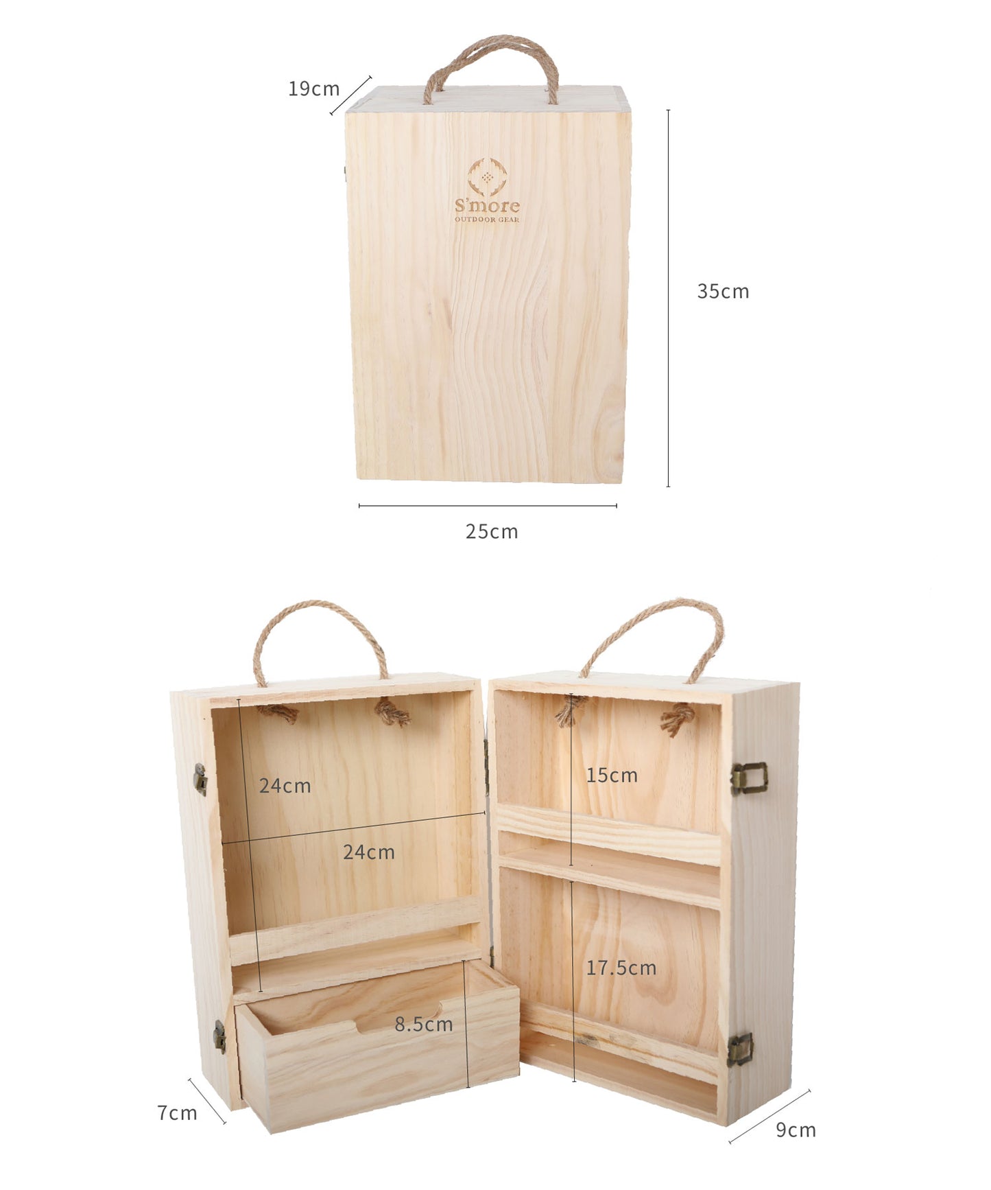 【 Spice box 】 スパイスボックス 木製