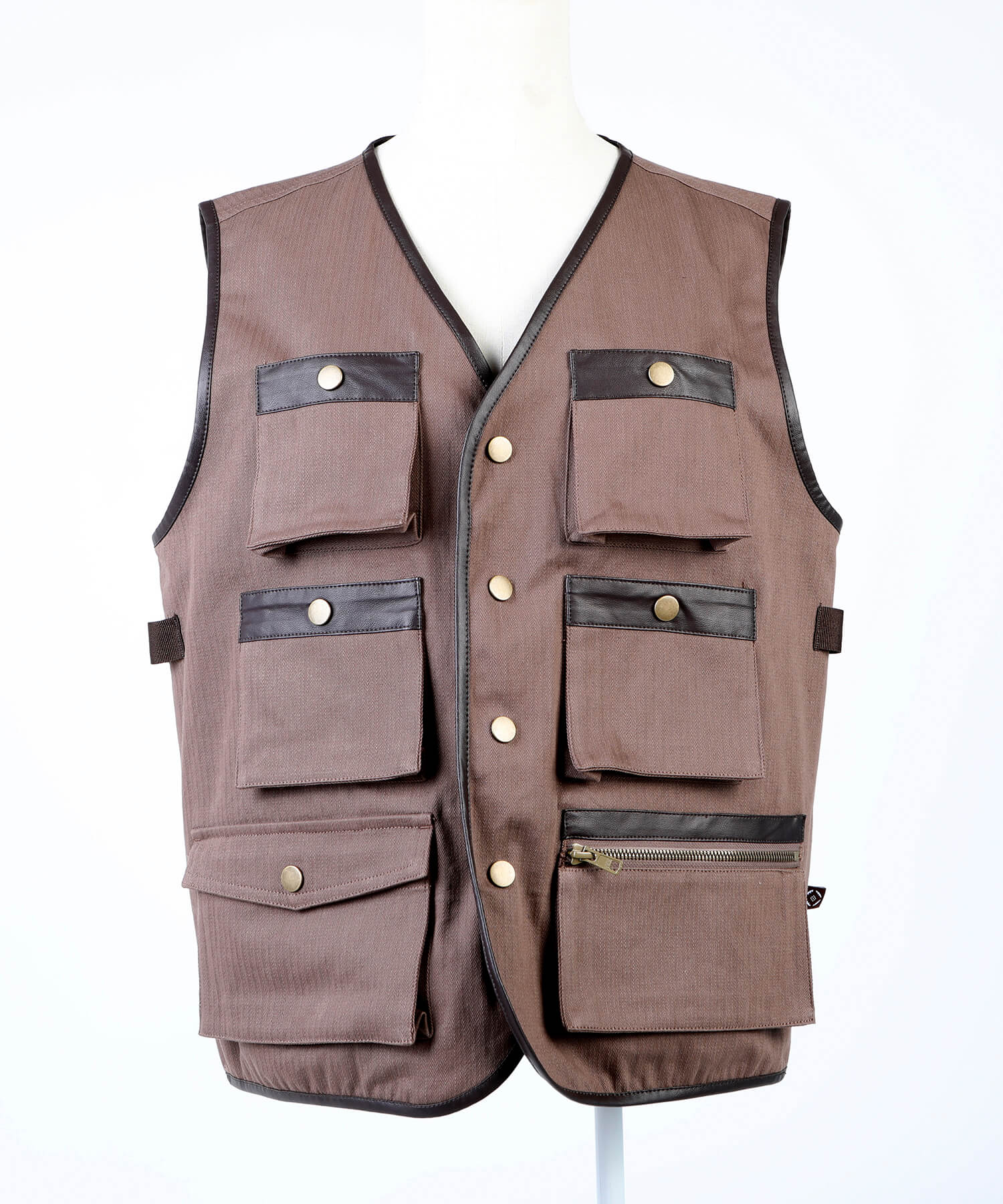 【春応援第二弾 50％OFF　開催期間:3/1～4/3】6POCKETS COTTON 100% VEST