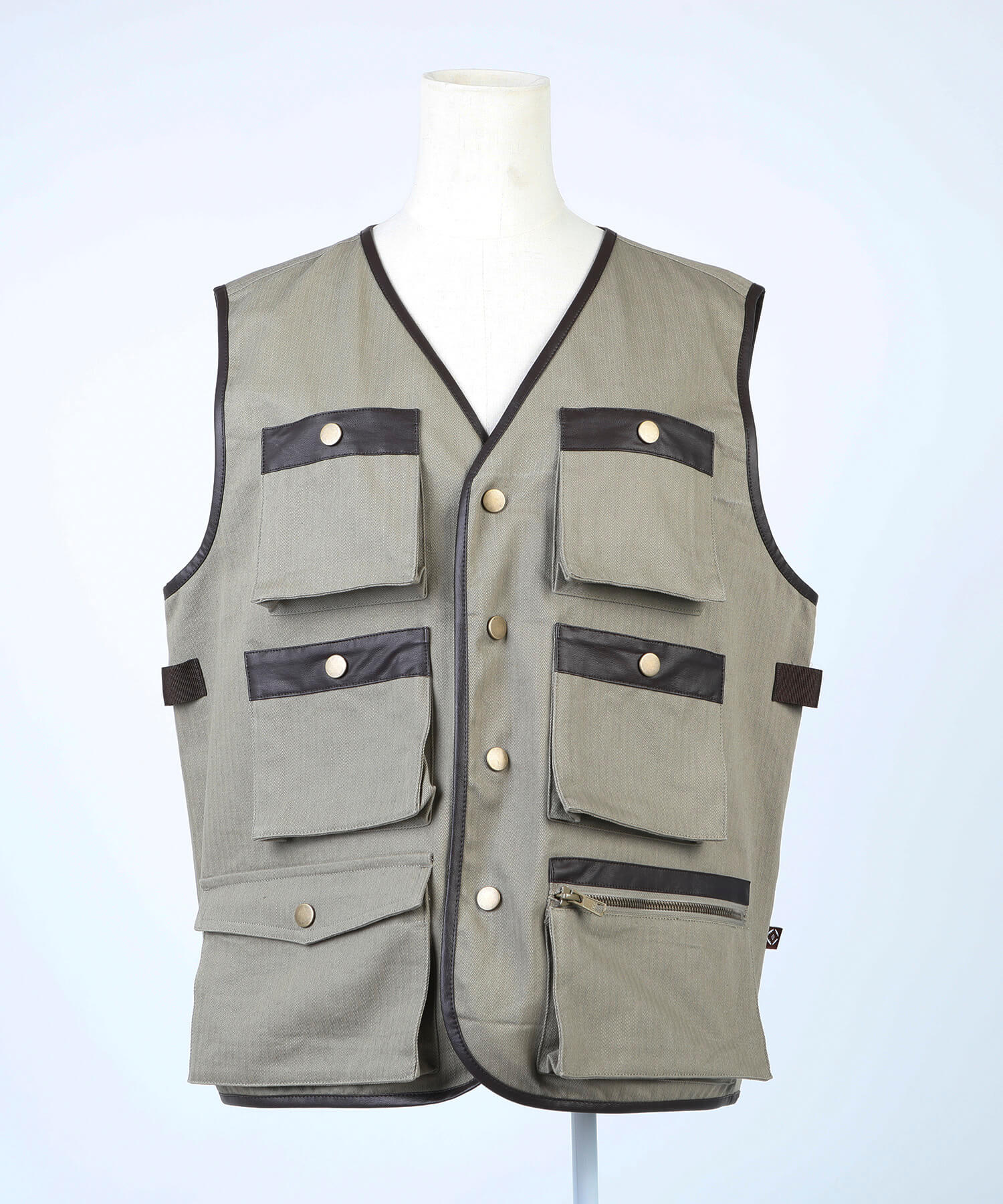 【春応援第二弾 50％OFF　開催期間:3/1～4/3】6POCKETS COTTON 100% VEST