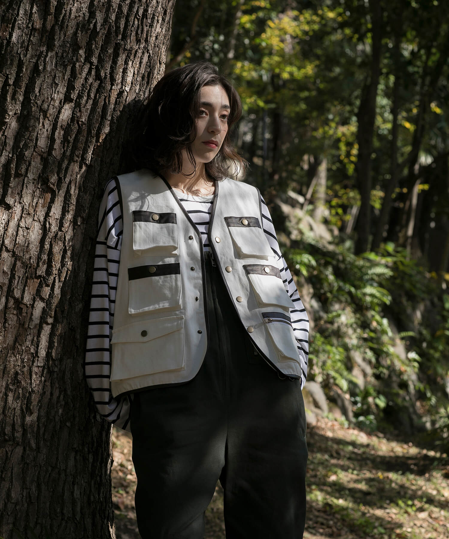 【春応援第二弾 50％OFF　開催期間:3/1～4/3】6POCKETS COTTON 100% VEST