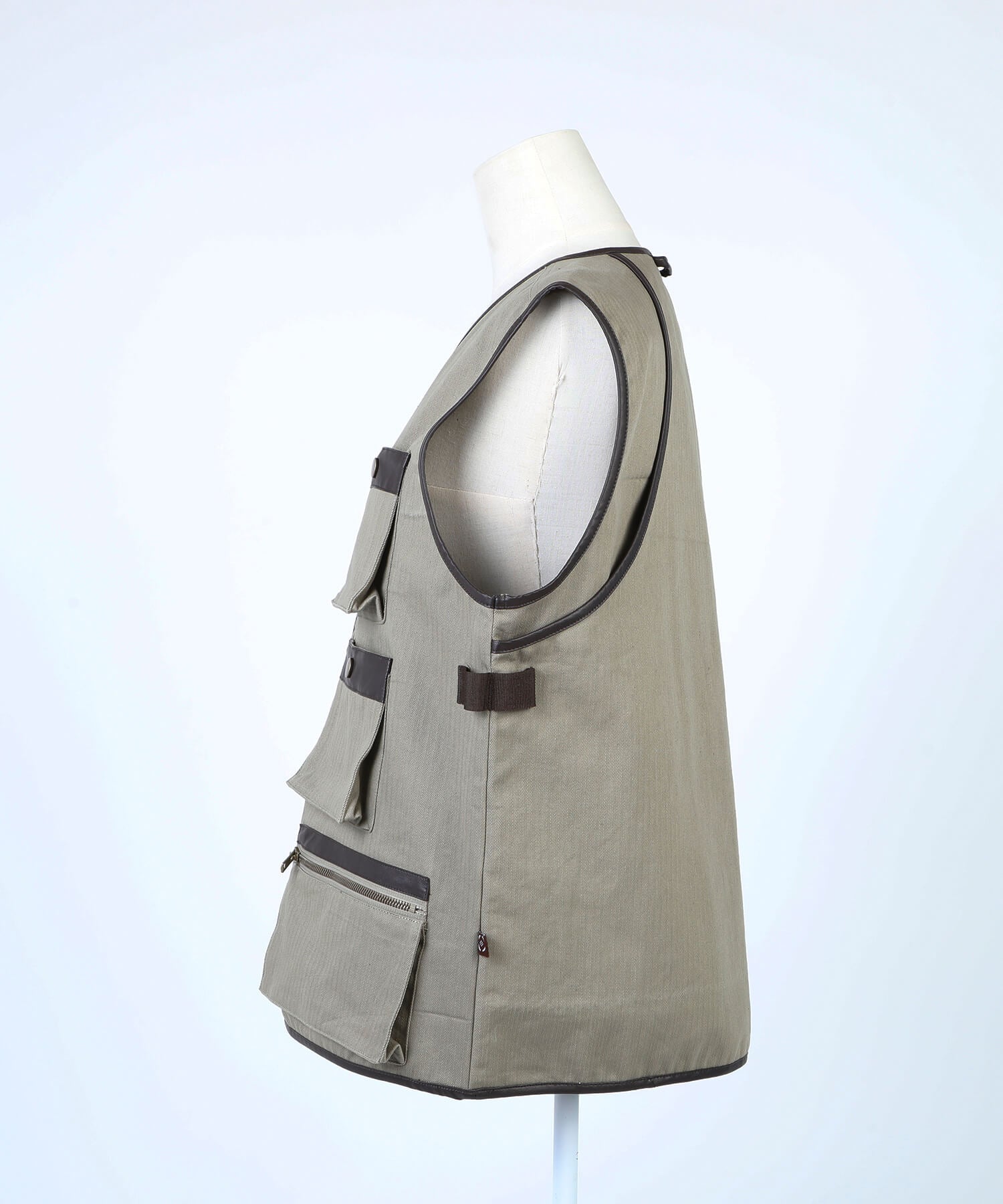 【春応援第二弾 50％OFF　開催期間:3/1～4/3】6POCKETS COTTON 100% VEST