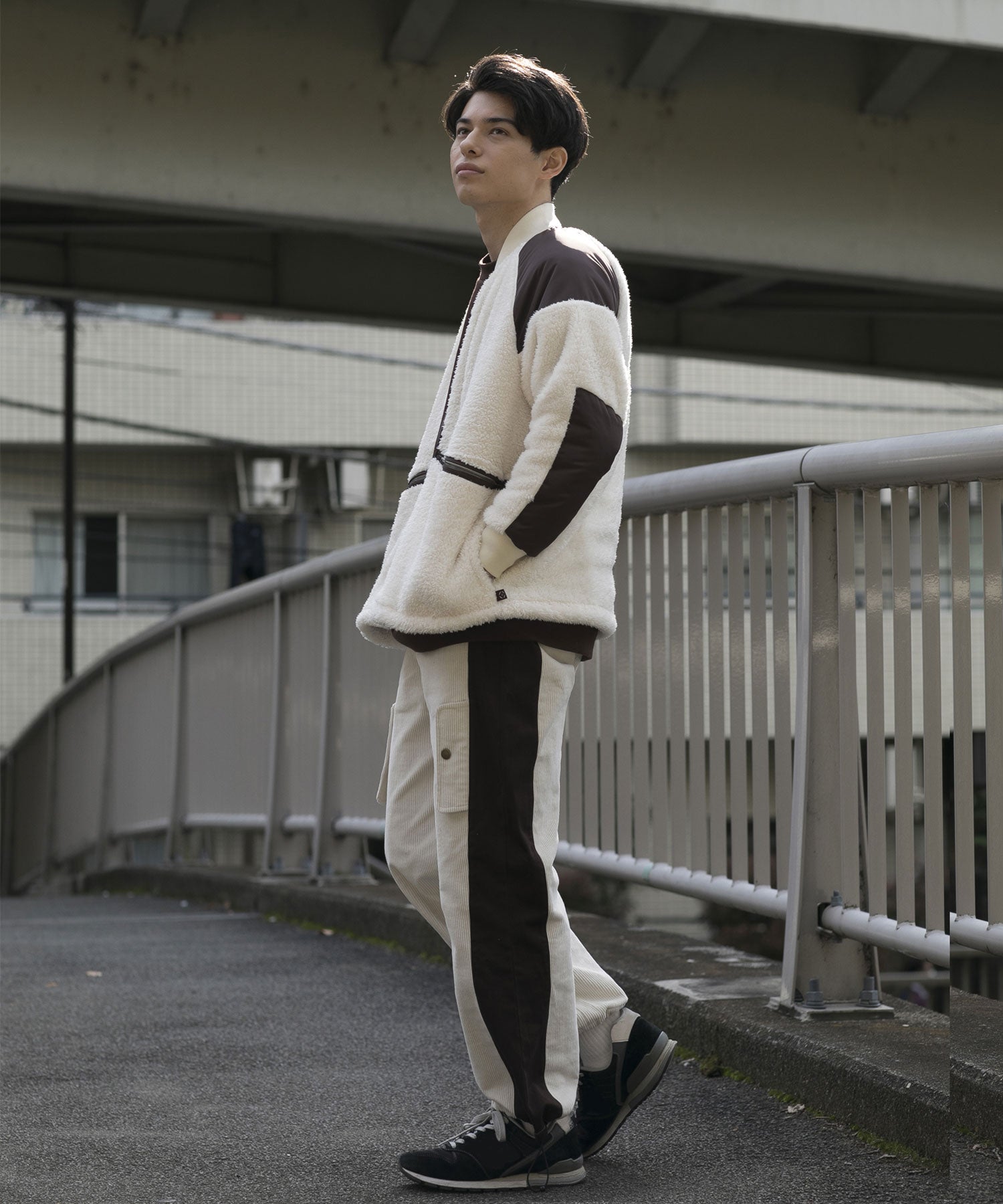 【春応援第二弾 50％OFF　開催期間:3/1～4/3】ZIPPER FLEECE JACKET