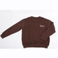 COTTON CREW NECK BIG SWEAT - S'more recipe