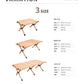 【 Woodi Roll Table 】ウッディロールテーブル 天板は丸める木製テーブル