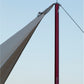 【 Alumi pole 2.8 】 アルミポール 2.8 ブラック シルバー レッド 直径33mm 高さ140～280cm