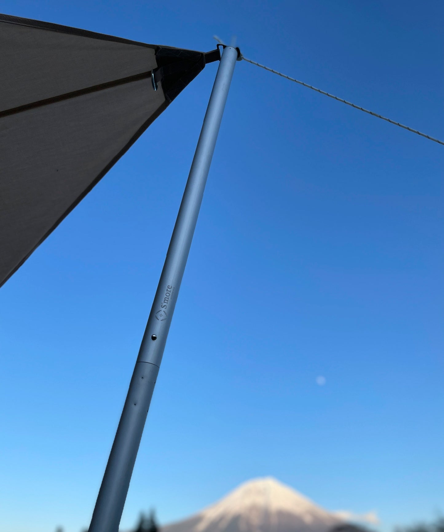 【 Alumi pole 2.4 】 アルミポール 2.4 ブラック シルバー レッド 直径28mm 高さ120～240cm
